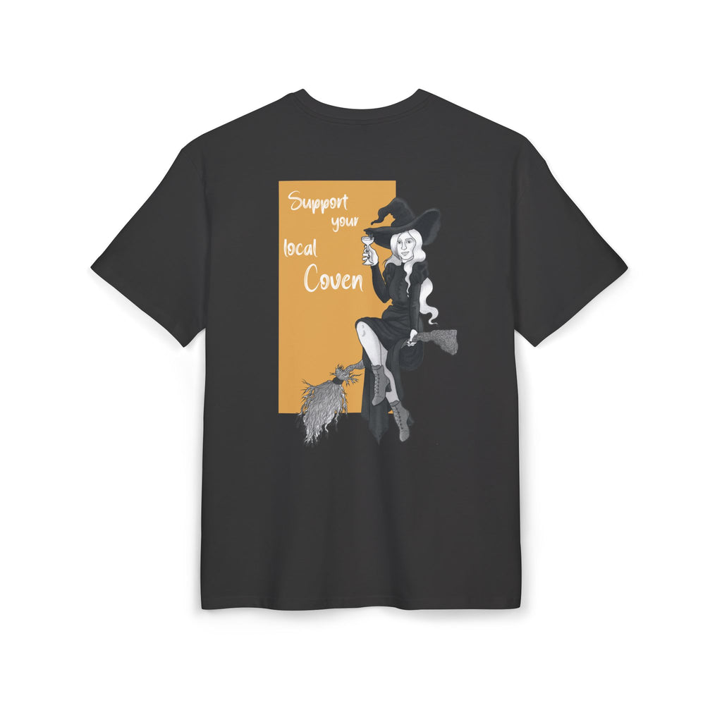 T-Shirt, oversized - Suspiria Bar "Support your local coven"