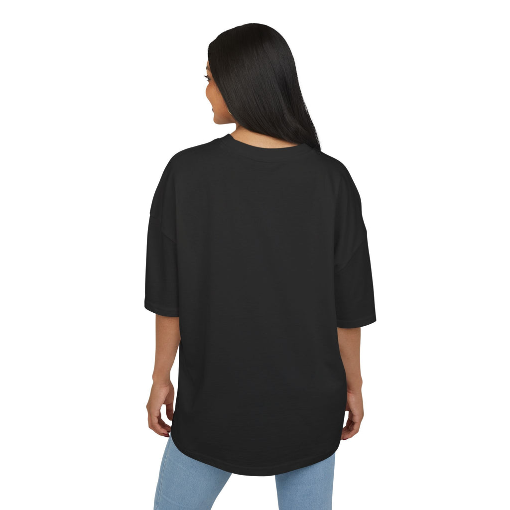 T-Shirt, boxy cut - Herbst Bar "Martini Tree" in black