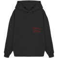 Hoodie, oversized - Roter Rabe Bar "Logo" in black