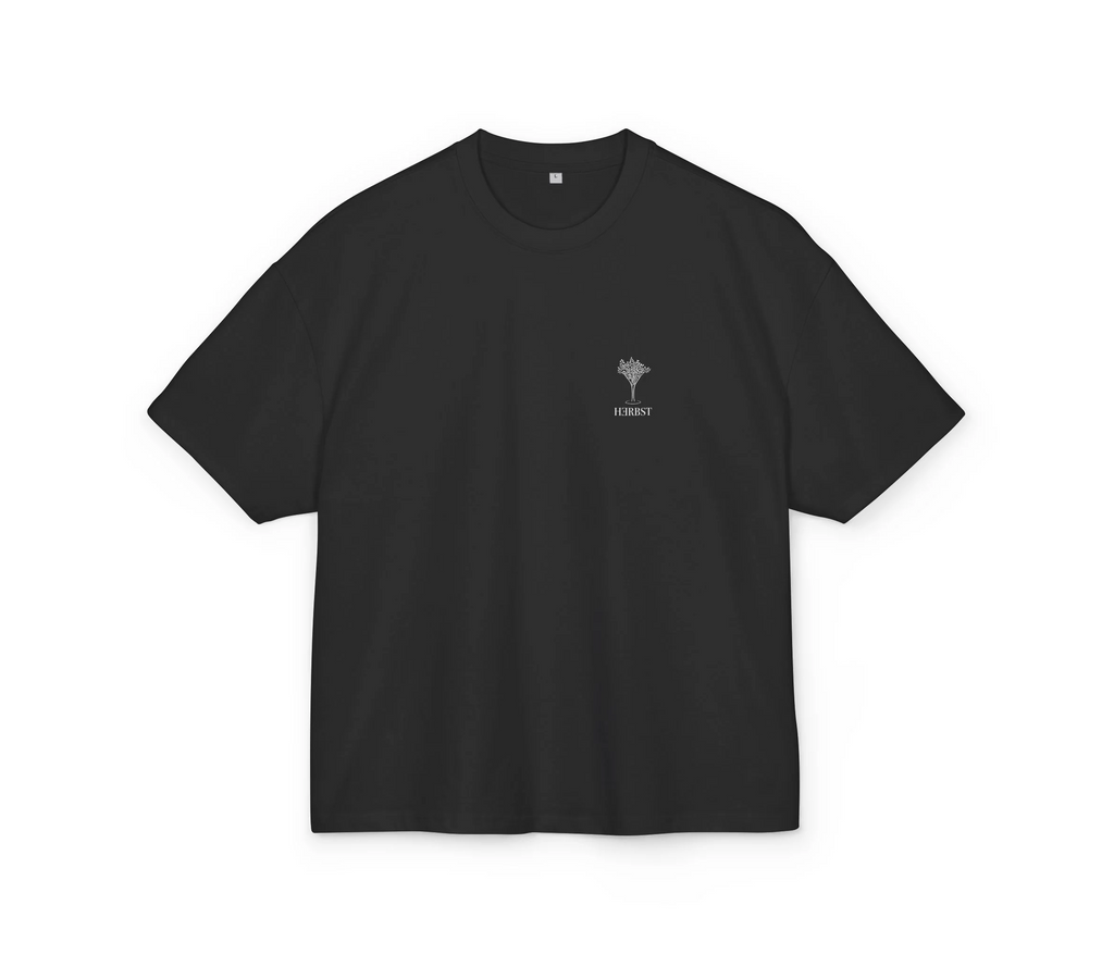 Martini Tree tee front, black